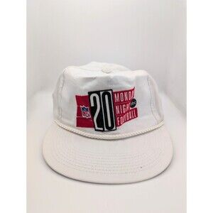 Vintage Monday Night Football Hat Cap NFL ABC 20th Anniversary Drew Pearson Good